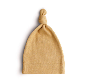 Ribbed Baby Beanie (Mustard)