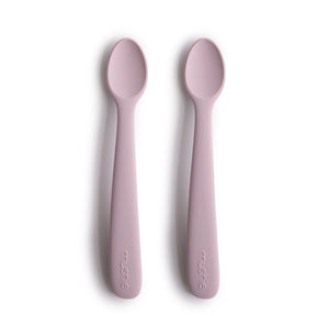 Silicone Feeding Spoons (Soft Lilac)