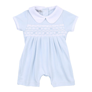 Fiona Phillip Smock Collared Playsuit