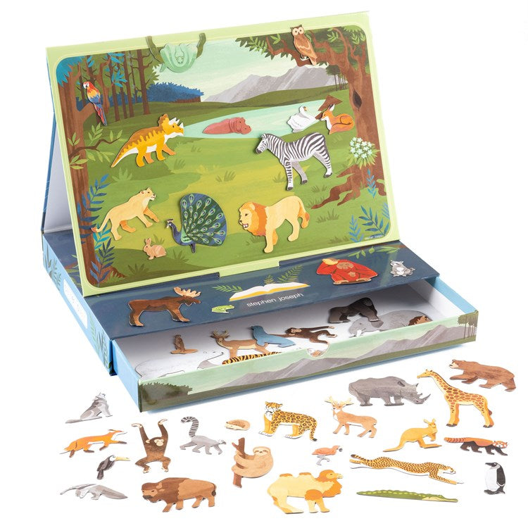 Magnetic Scene with Drawer Zoo