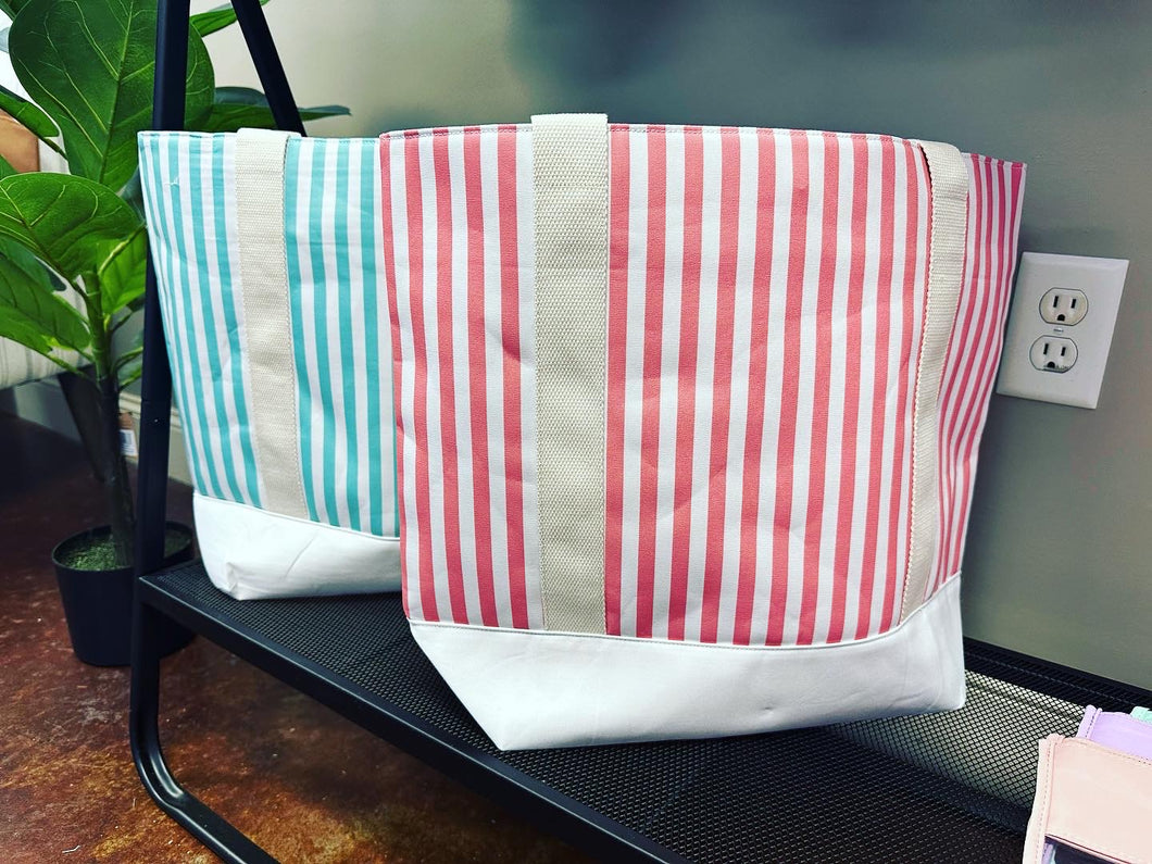 Canvas Stripe Bag