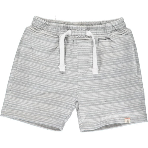 Bluepeter Sweat Shorts Grey/White Stripe