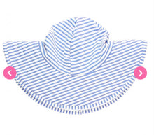 Load image into Gallery viewer, Periwinkle Blue Seersucker Swim Hat