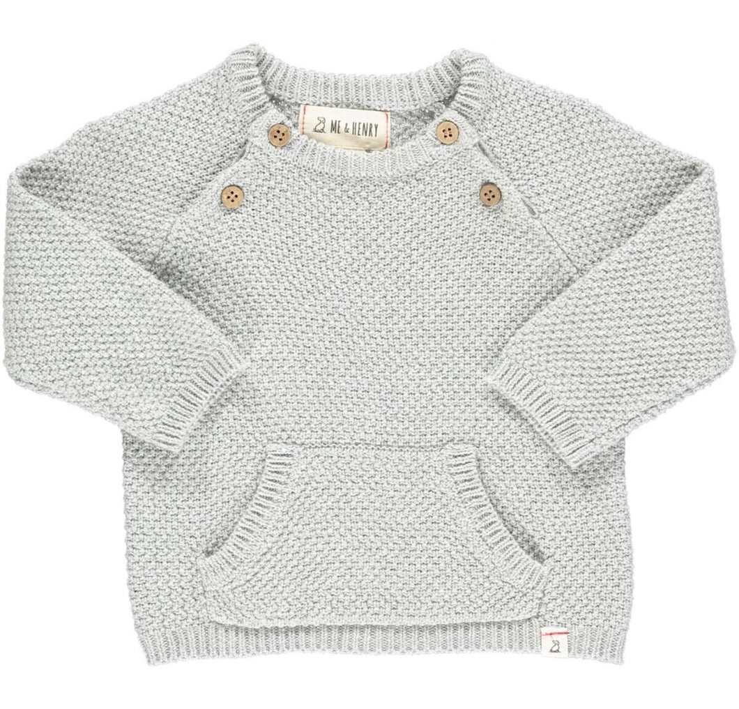 MORRISON baby sweater (Grey)