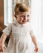 Load image into Gallery viewer, Boys Vintage Smocked Romper