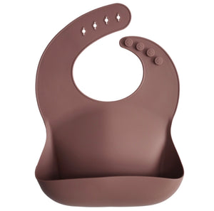 Silicone Baby Bib (Woodchuck)