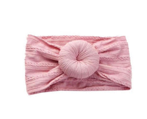 Dusty Rose Cable Knit Headband