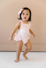 Load image into Gallery viewer, Isla Romper in Pink Dash