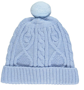 MADDY KNIT HAT - Blue